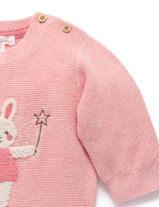 MAGICAL FOREST JUMPER - BLUSH MELANGE