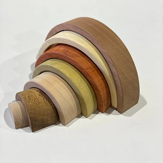 Wooden Rainbow Stacker