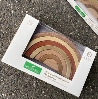 Wooden Rainbow Stacker