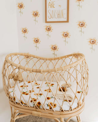 Sunflower | Bassinet Sheet / Change Pad Cover