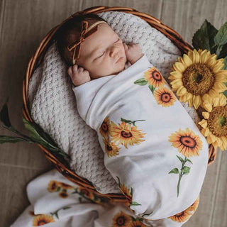 Sunflower | Organic Muslin Wrap
