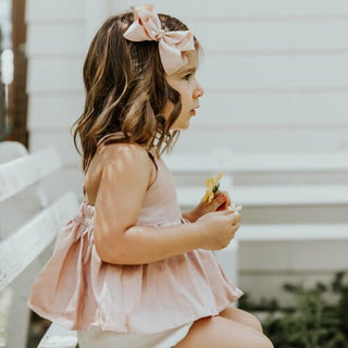 Nude | Bow Hair Clip