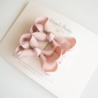Nude | Piggy Tail Hair Clips - Pair