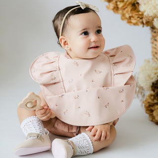 Posy | Frill Snuggle Bib Waterproof